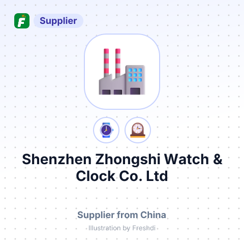 Shenzhen Zhongshi Watch & Clock Co., Ltd – summary card, no photo uploaded yet