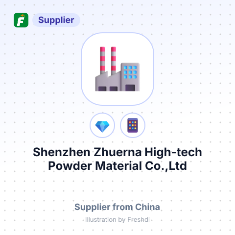 Shenzhen Zhuerna High-tech Powder Material Co.,Ltd – summary card, no photo uploaded yet