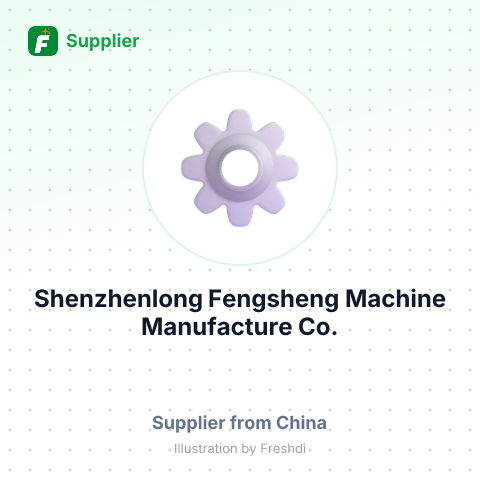 Shenzhenlong Fengsheng Machine Manufacture Co., Ltd. – summary card, no photo uploaded yet