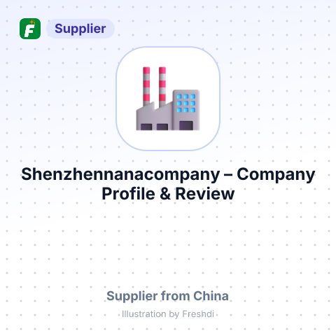 Shenzhennanacompany – summary card, no photo uploaded yet