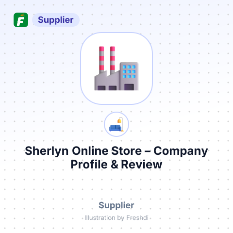 Sherlyn Online Store – summary card, no photo uploaded yet