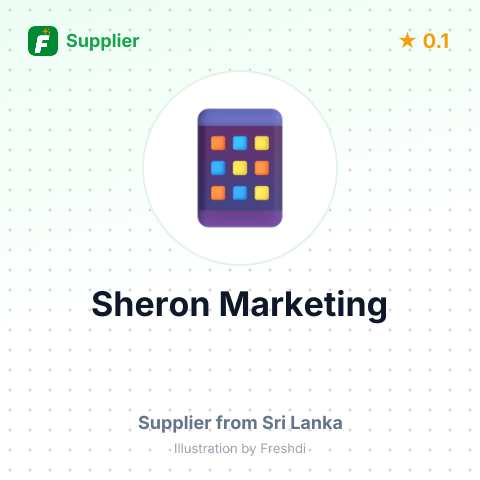 Sheron Marketing  – summary card, no photo uploaded yet