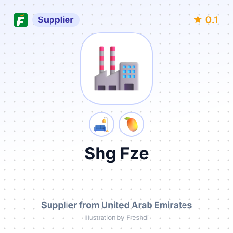 Shg Fze  – summary card, no photo uploaded yet