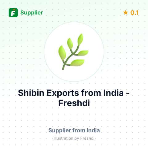 Shibin Exports  – summary card, no photo uploaded yet