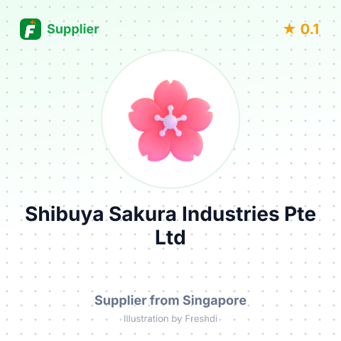 Shibuya Sakura Industries Pte Ltd  – summary card, no photo uploaded yet