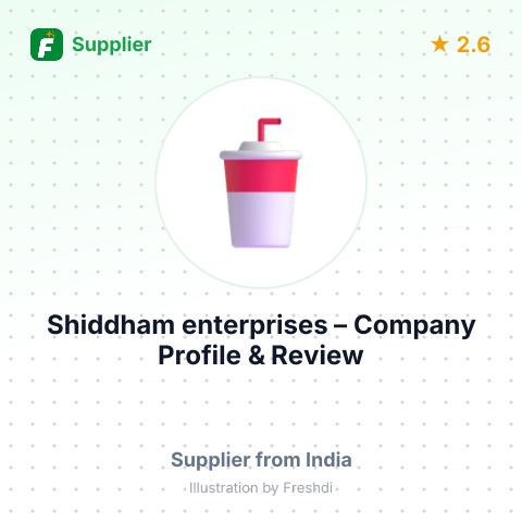 Shiddham enterprises – summary card, no photo uploaded yet