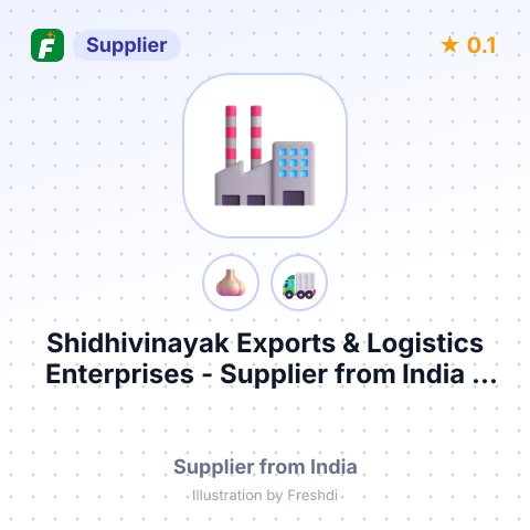 Shidhivinayak Exports & Logistics Enterprises  – summary card, no photo uploaded yet