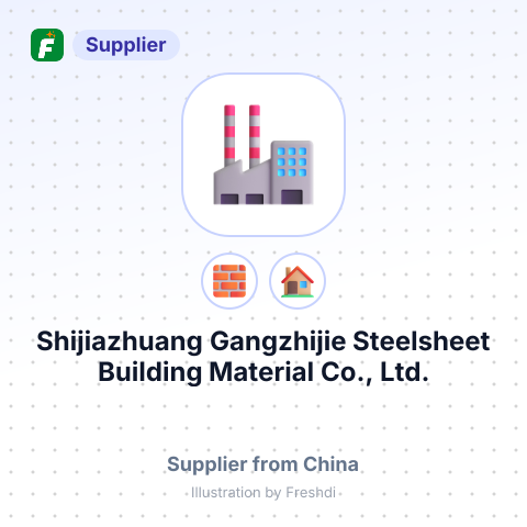 Shijiazhuang Gangzhijie Steelsheet Building Material Co., Ltd. – summary card, no photo uploaded yet