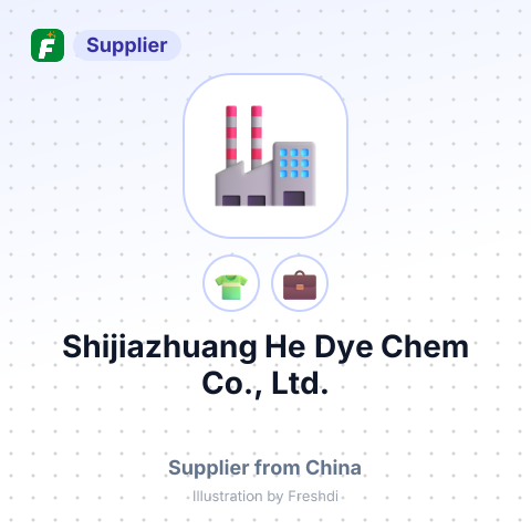 Shijiazhuang He Dye Chem Co., Ltd. – summary card, no photo uploaded yet