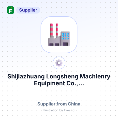 Shijiazhuang Longsheng Machienry Equipment Co.,... – summary card, no photo uploaded yet