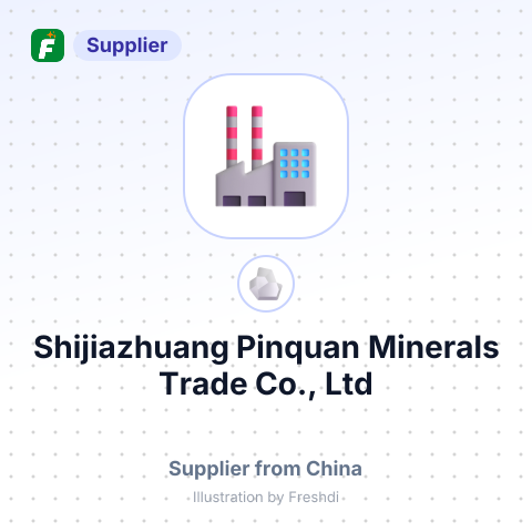 Shijiazhuang Pinquan Minerals Trade Co., Ltd – summary card, no photo uploaded yet