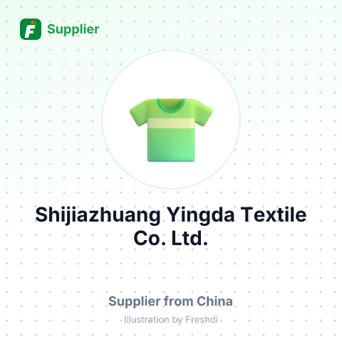 Shijiazhuang Yingda Textile Co., Ltd. – summary card, no photo uploaded yet