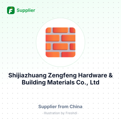 Shijiazhuang Zengfeng Hardware & Building Materials Co., Ltd – summary card, no photo uploaded yet
