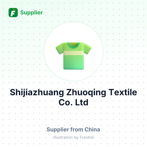 Shijiazhuang Zhuoqing Textile Co., Ltd – summary card, no photo uploaded yet