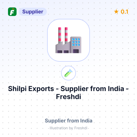 Shilpi Exports  – summary card, no photo uploaded yet