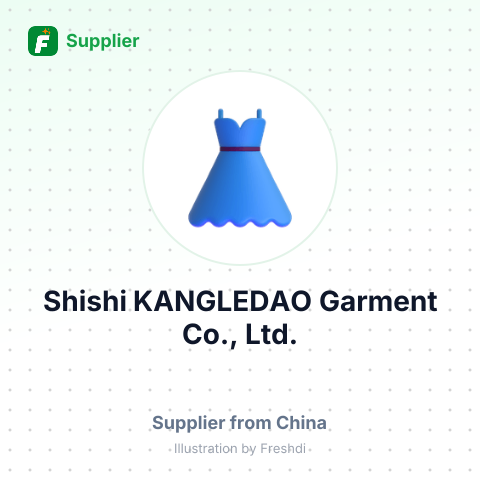 Shishi KANGLEDAO Garment Co., Ltd. – summary card, no photo uploaded yet