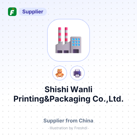 Shishi Wanli Printing&Packaging Co.,Ltd. – summary card, no photo uploaded yet
