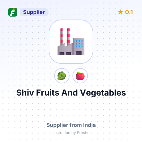 Shiv Fruits And Vegetables – summary card, no photo uploaded yet