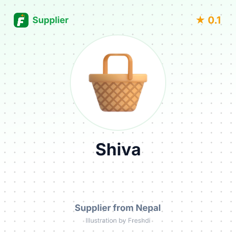 Shiva  – summary card, no photo uploaded yet