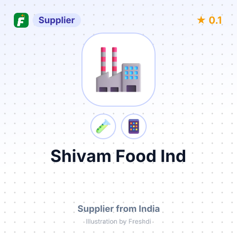 Shivam Food Ind  – summary card, no photo uploaded yet