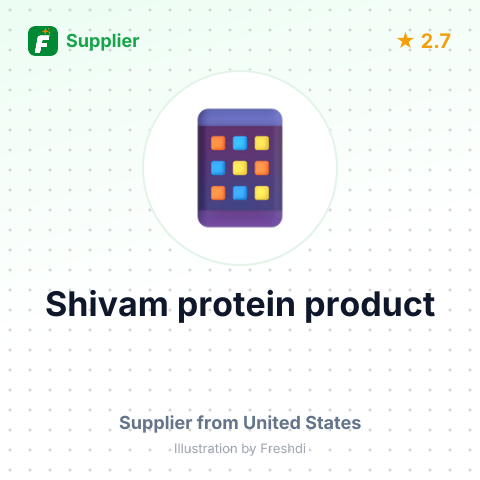 Shivam protein product – summary card, no photo uploaded yet