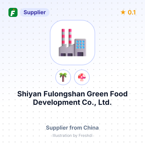 Shiyan Fulongshan Green Food Development Co., Ltd.  – summary card, no photo uploaded yet