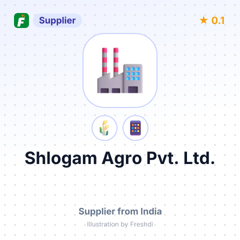 Shlogam Agro Pvt. Ltd.  – summary card, no photo uploaded yet