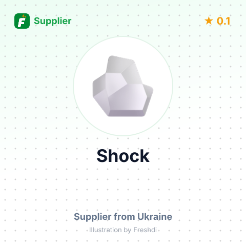 Shock  – summary card, no photo uploaded yet