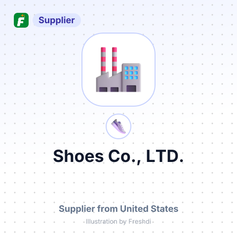 Shoes Co., LTD. – summary card, no photo uploaded yet