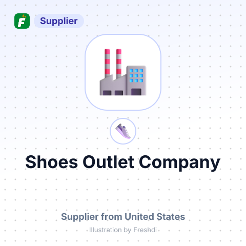 Shoes Outlet Company – summary card, no photo uploaded yet