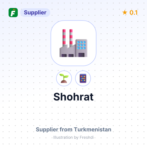 Shohrat  – summary card, no photo uploaded yet