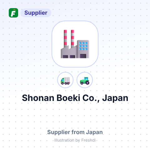 Shonan Boeki Co., Japan – summary card, no photo uploaded yet