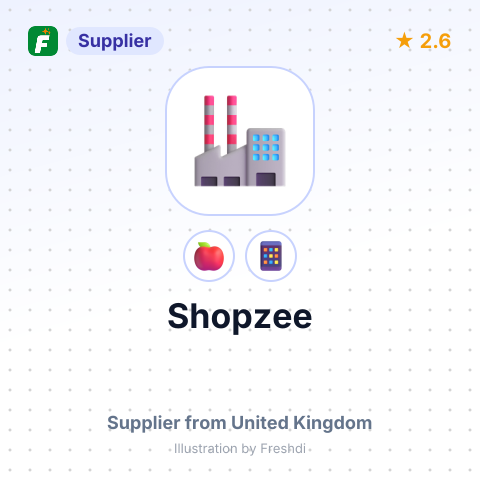 Shopzee – summary card, no photo uploaded yet
