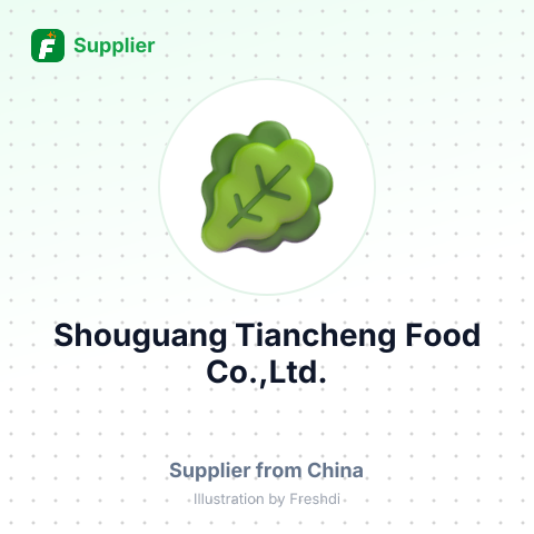 Shouguang Tiancheng Food Co.,Ltd. – summary card, no photo uploaded yet