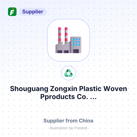 Shouguang Zongxin Plastic Woven Pproducts Co., ... – summary card, no photo uploaded yet
