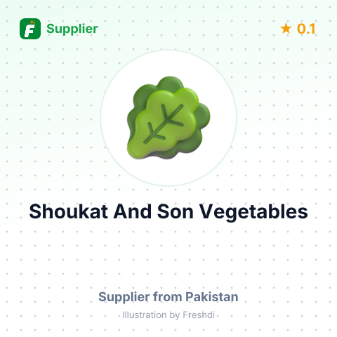 Shoukat And Son Vegetables – summary card, no photo uploaded yet