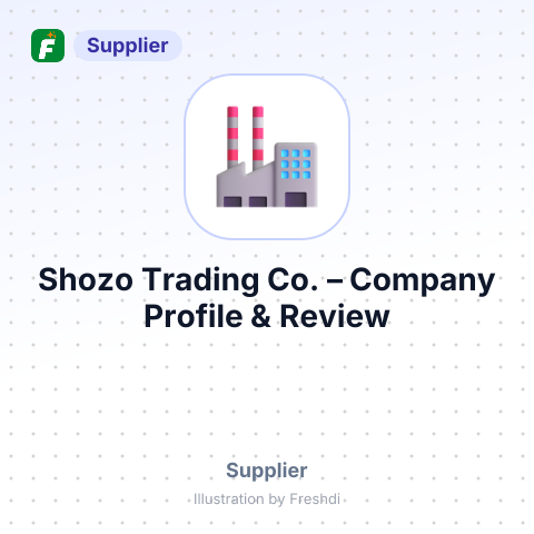 Shozo Trading Co. – summary card, no photo uploaded yet