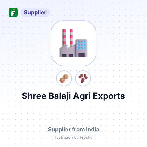 Shree Balaji Agri Exports – summary card, no photo uploaded yet