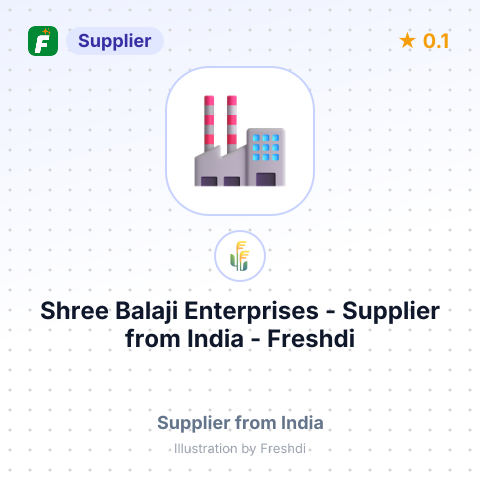 Shree Balaji Enterprises  – summary card, no photo uploaded yet