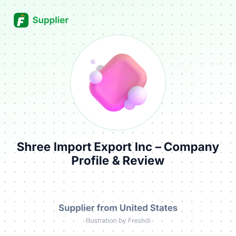Shree Import Export Inc – summary card, no photo uploaded yet