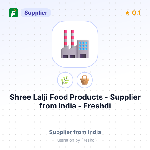 Shree Lalji Food Products  – summary card, no photo uploaded yet