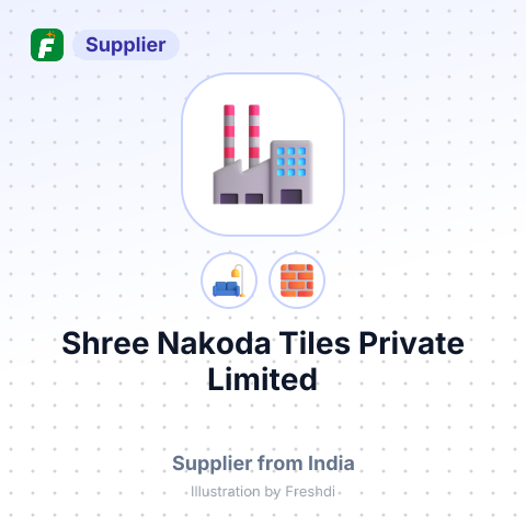 Shree Nakoda Tiles Private Limited – summary card, no photo uploaded yet