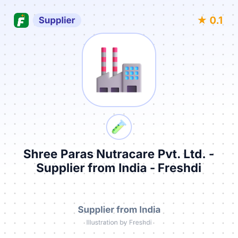 Shree Paras Nutracare Pvt. Ltd.  – summary card, no photo uploaded yet