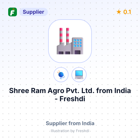 Shree Ram Agro Pvt. Ltd.  – summary card, no photo uploaded yet