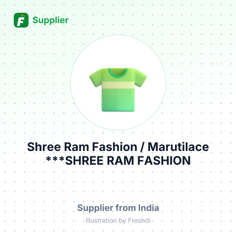 Shree Ram Fashion / Marutilace ***SHREE RAM FASHION – summary card, no photo uploaded yet