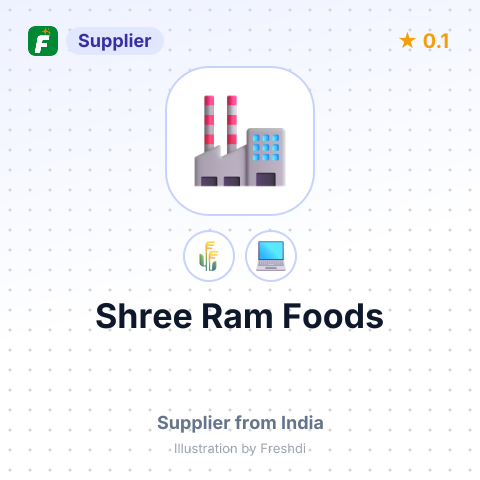 Shree Ram Foods  – summary card, no photo uploaded yet