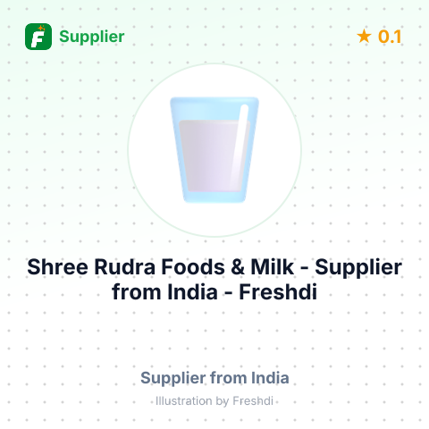 Shree Rudra Foods & Milk  – summary card, no photo uploaded yet