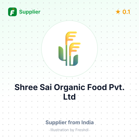 Shree Sai Organic Food Pvt. Ltd  – summary card, no photo uploaded yet