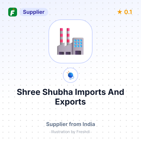 Shree Shubha Imports And Exports  – summary card, no photo uploaded yet