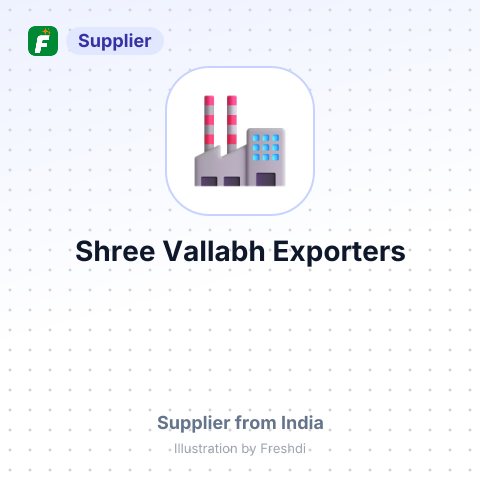 Shree Vallabh Exporters – summary card, no photo uploaded yet